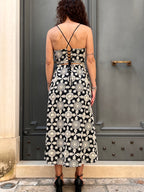ABITO MIDI IN COTONE RICAMATO – FRACOMINA