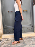 PANTALONE IN COTONE SEERSUCKER – SUN68