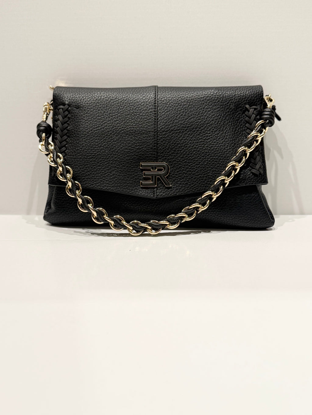 CLUTCH ERMANNO SCERVINO IN ECOPPELLE MARTELLATA