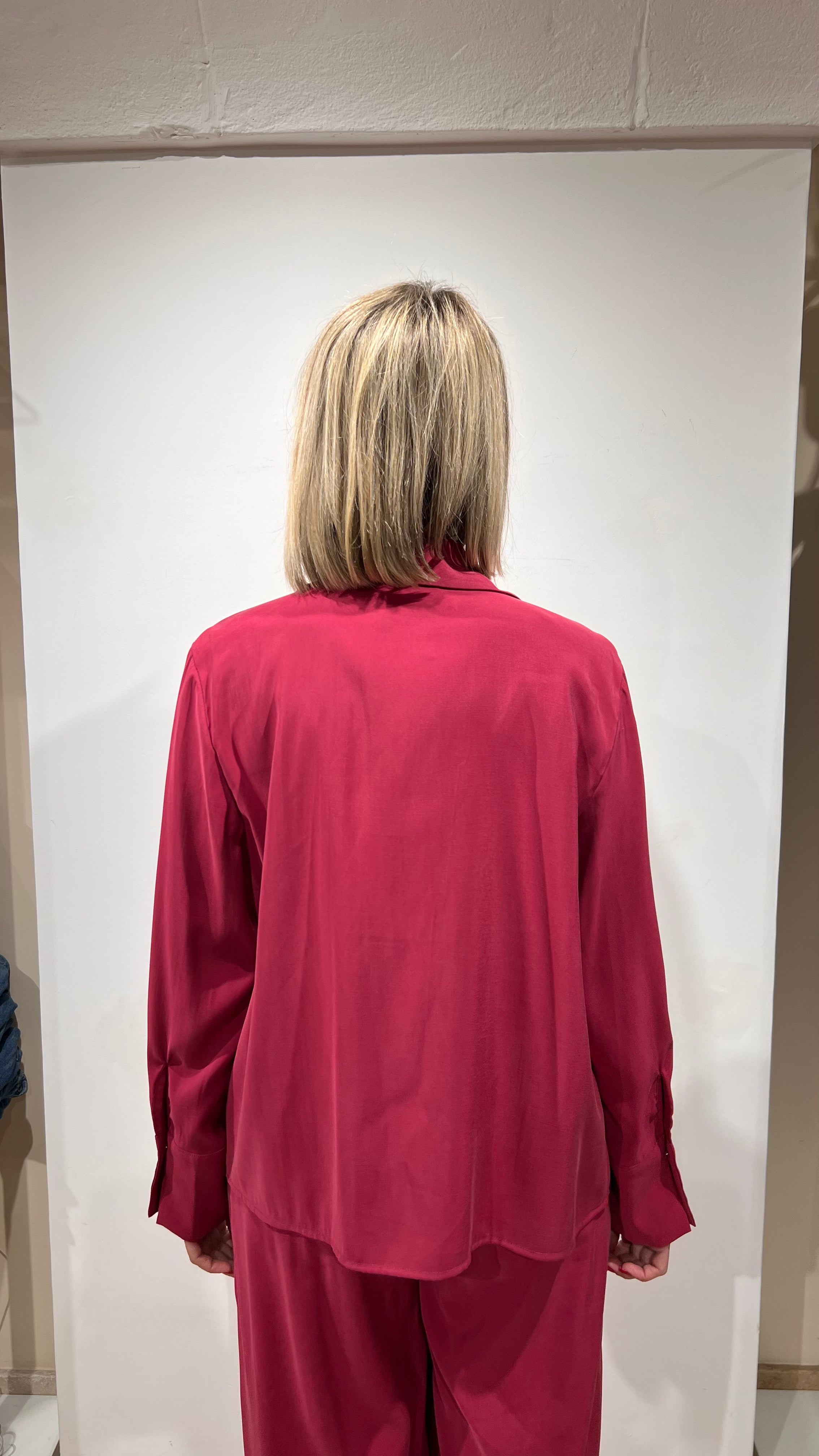 CAMICIA PLISSÉ E COLLETTO CLASSICO