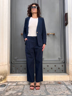 BLAZER IN COTONE SEERSUCKER – SUN68