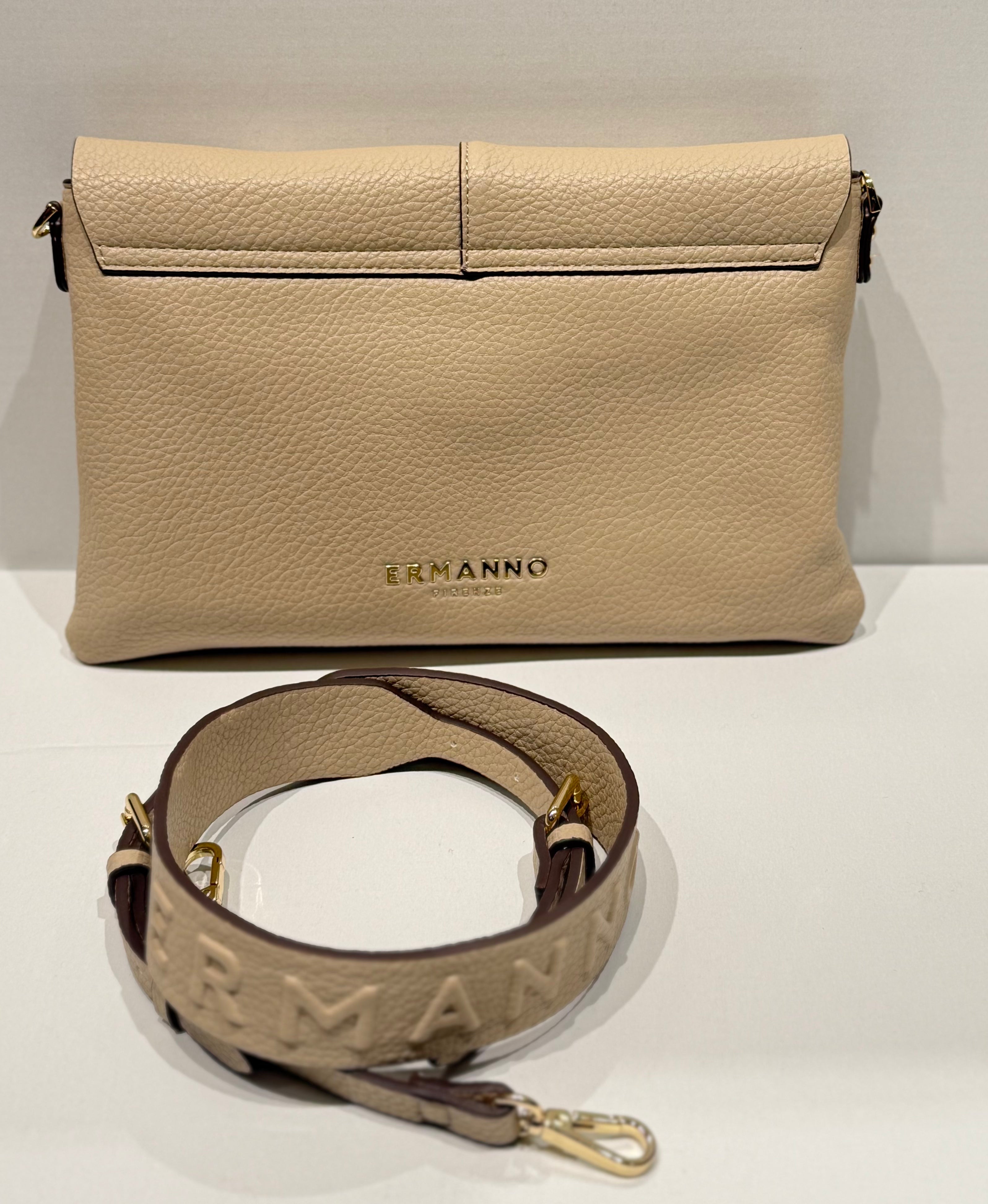CLUTCH ERMANNO SCERVINO IN ECOPPELLE MARTELLATA