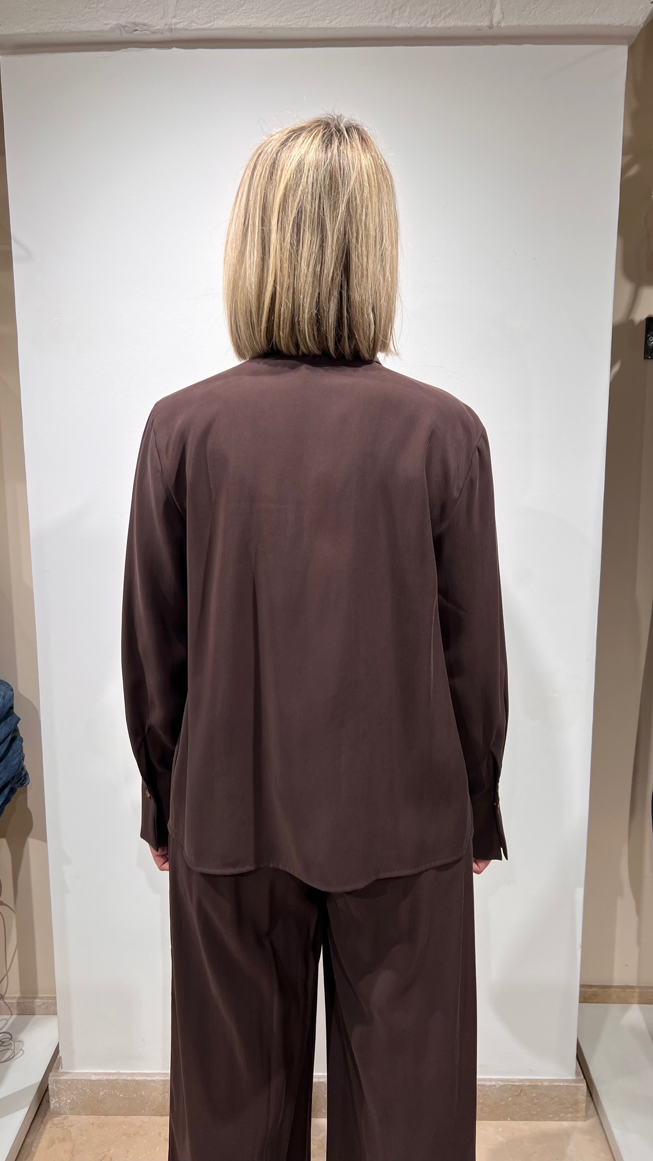 CAMICIA PLISSÉ E COLLETTO CLASSICO