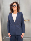 BLAZER IN COTONE SEERSUCKER – SUN68