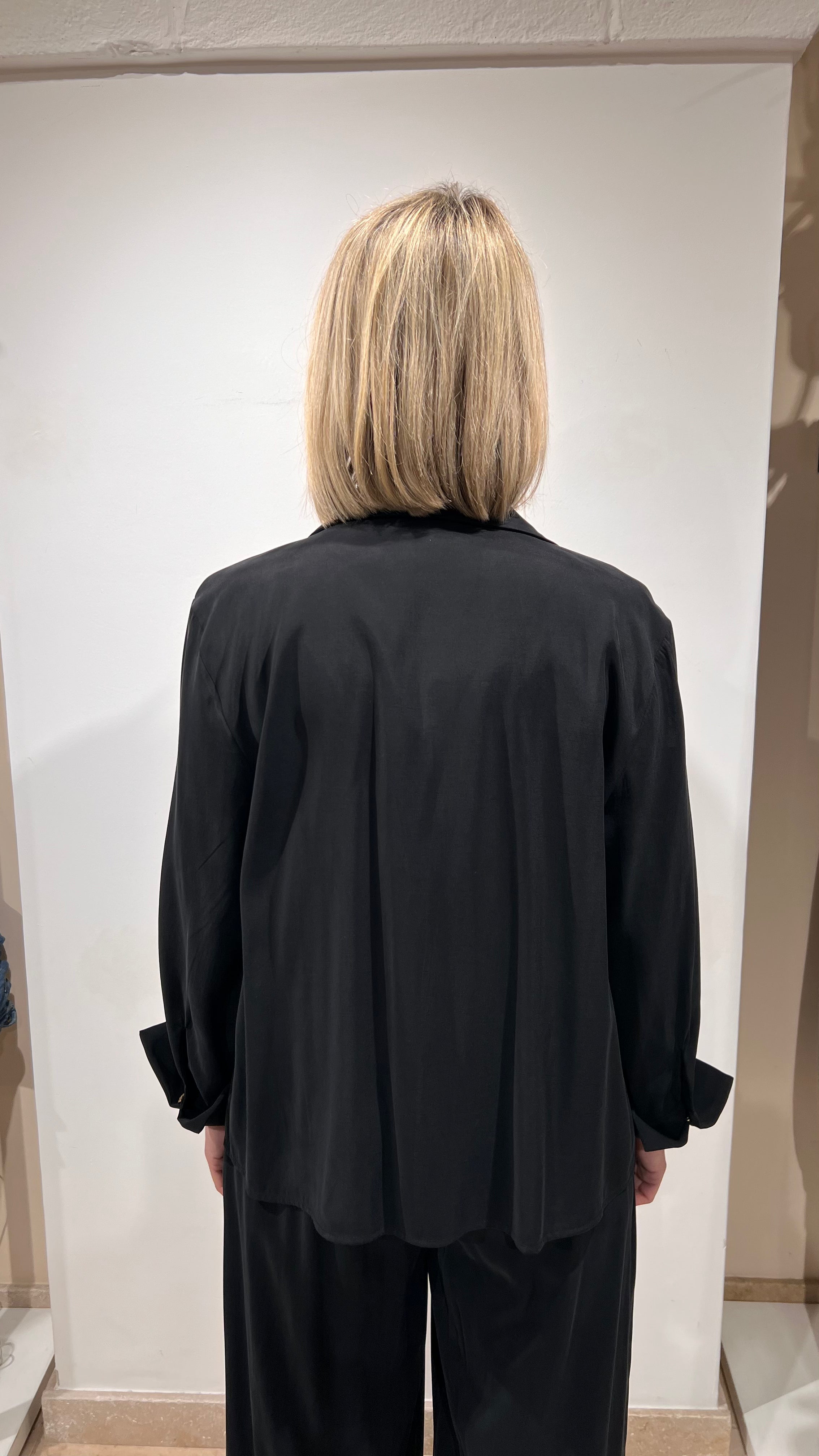 CAMICIA PLISSÉ E COLLETTO CLASSICO