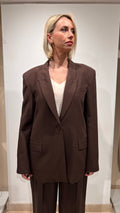 BLAZER CHIARA OVERSIZE IN TESSUTO FLUIDO