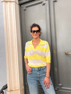 MAGLIA REGULAR MODELLO POLO A RIGHE – FRACOMINA