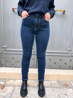 JEANS DONNA GUESS G05 SKINNY – VITA ALTA, DENIM ELASTICIZZATO, MODELLANTE BLU