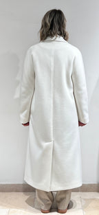 CAPPOTTO LUNGO DOPPIOPETTO MISTO LANA