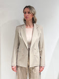 GIACCA DOPPIOPETTO CHIC ESSENZIALE BEIGE