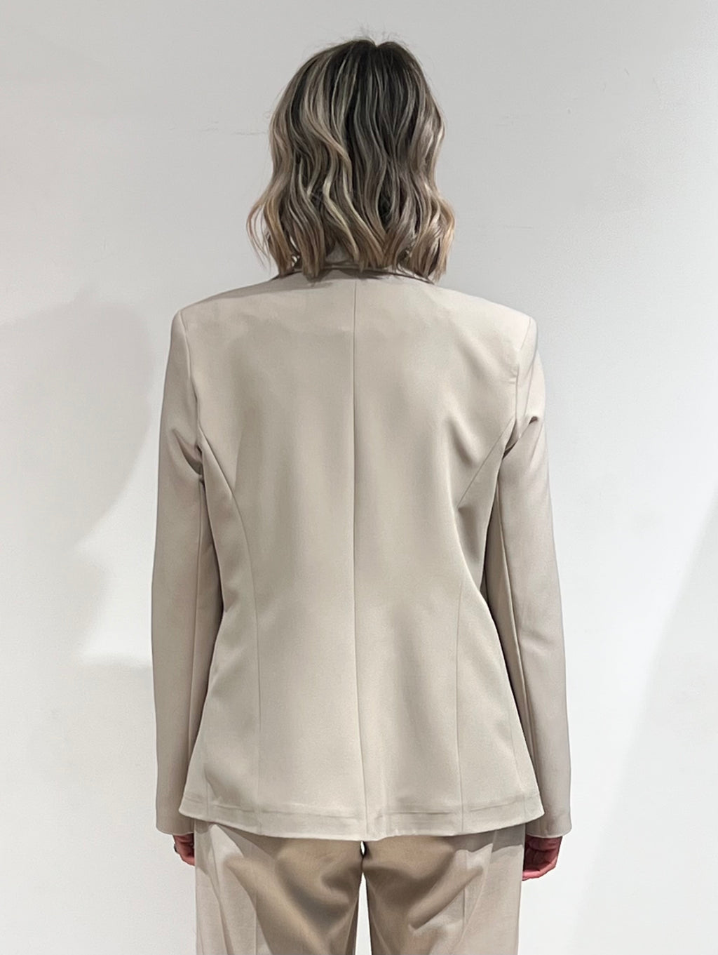 GIACCA DOPPIOPETTO CHIC ESSENZIALE BEIGE