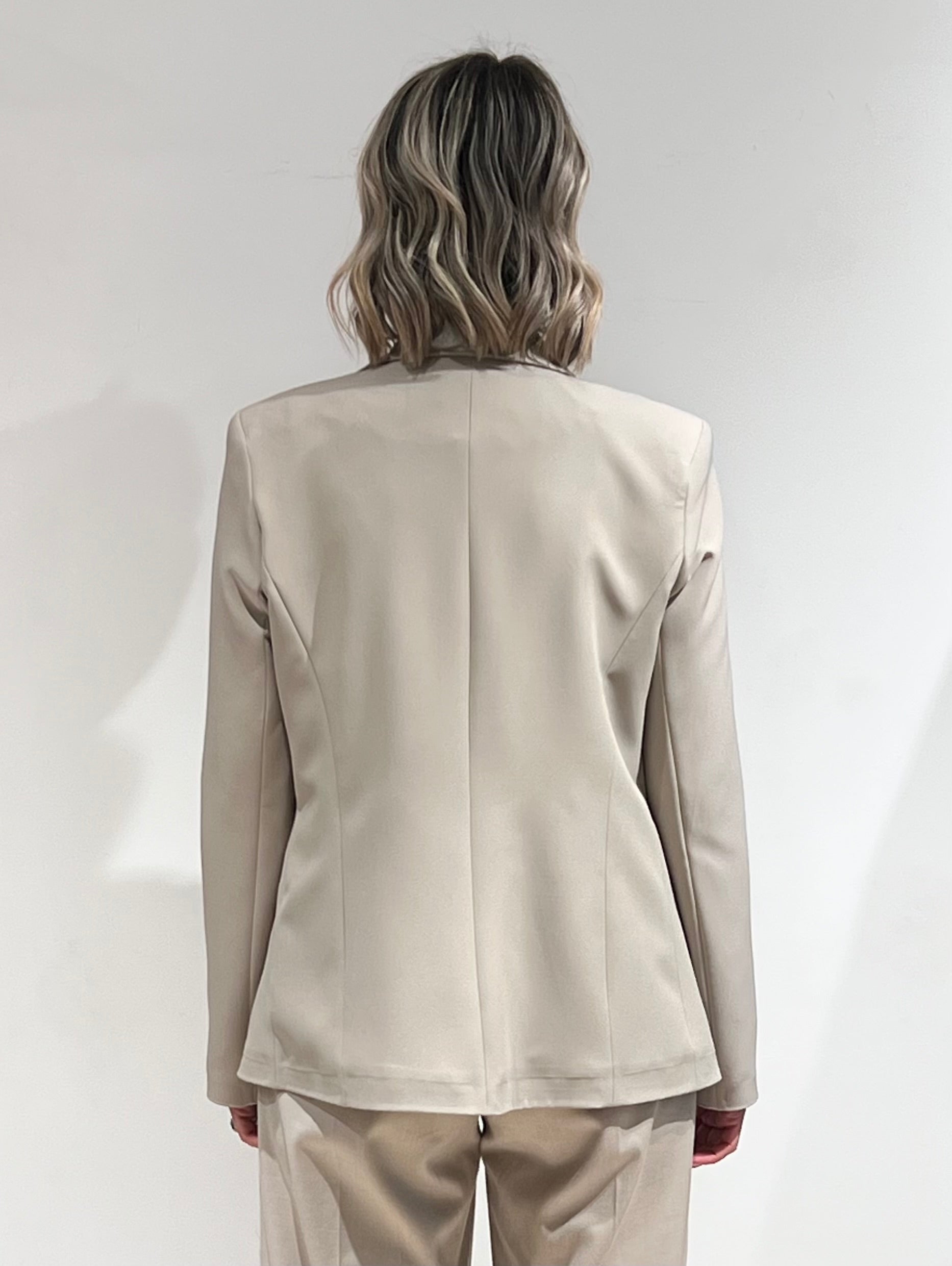 GIACCA DOPPIOPETTO CHIC ESSENZIALE BEIGE