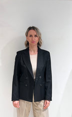 GIACCA DOPPIOPETTO CHIC ESSENZIALE NERO