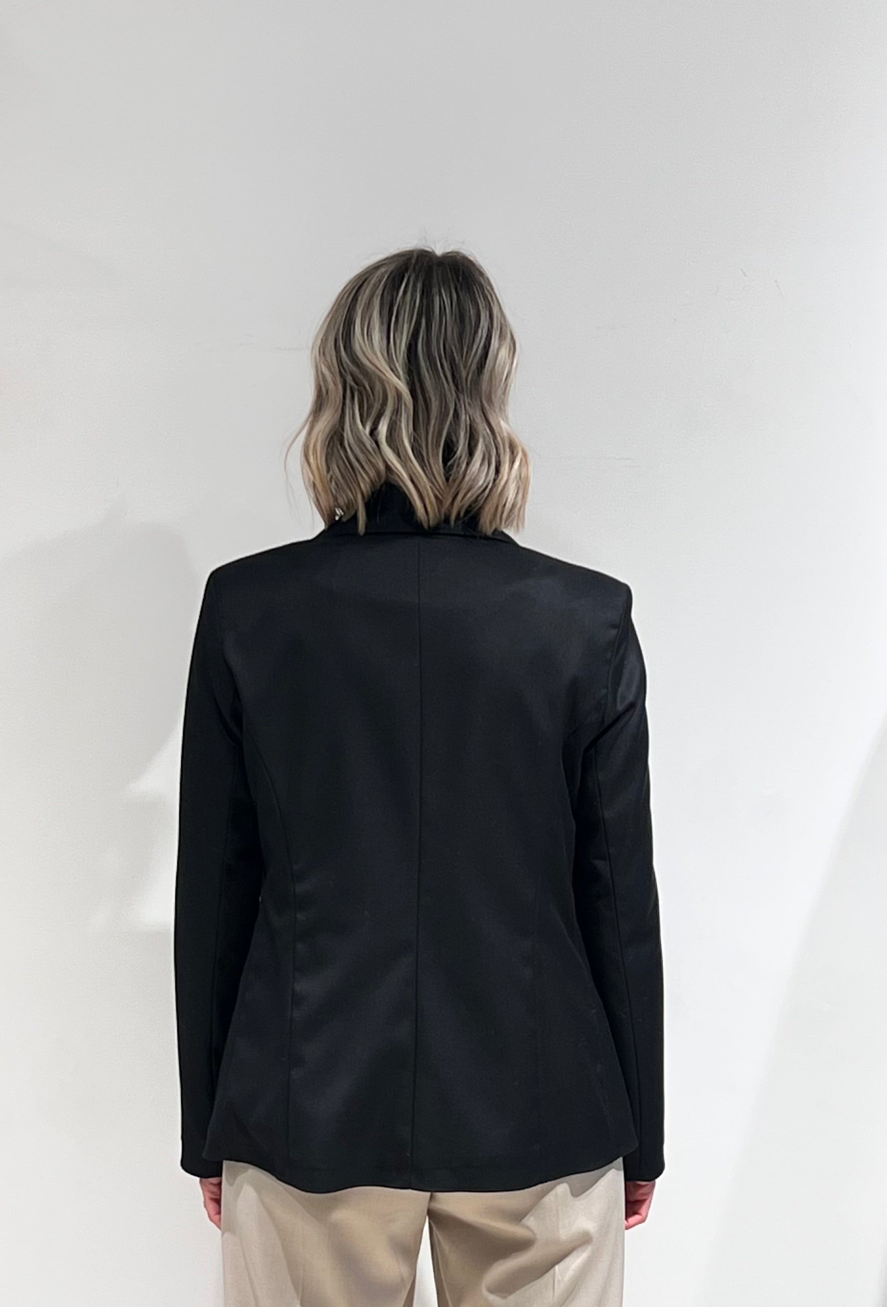 GIACCA DOPPIOPETTO CHIC ESSENZIALE NERO