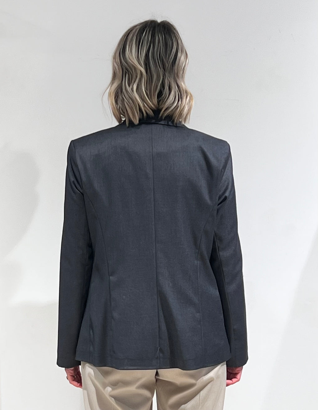 GIACCA DOPPIOPETTO CHIC ESSENZIALE GRIGIO