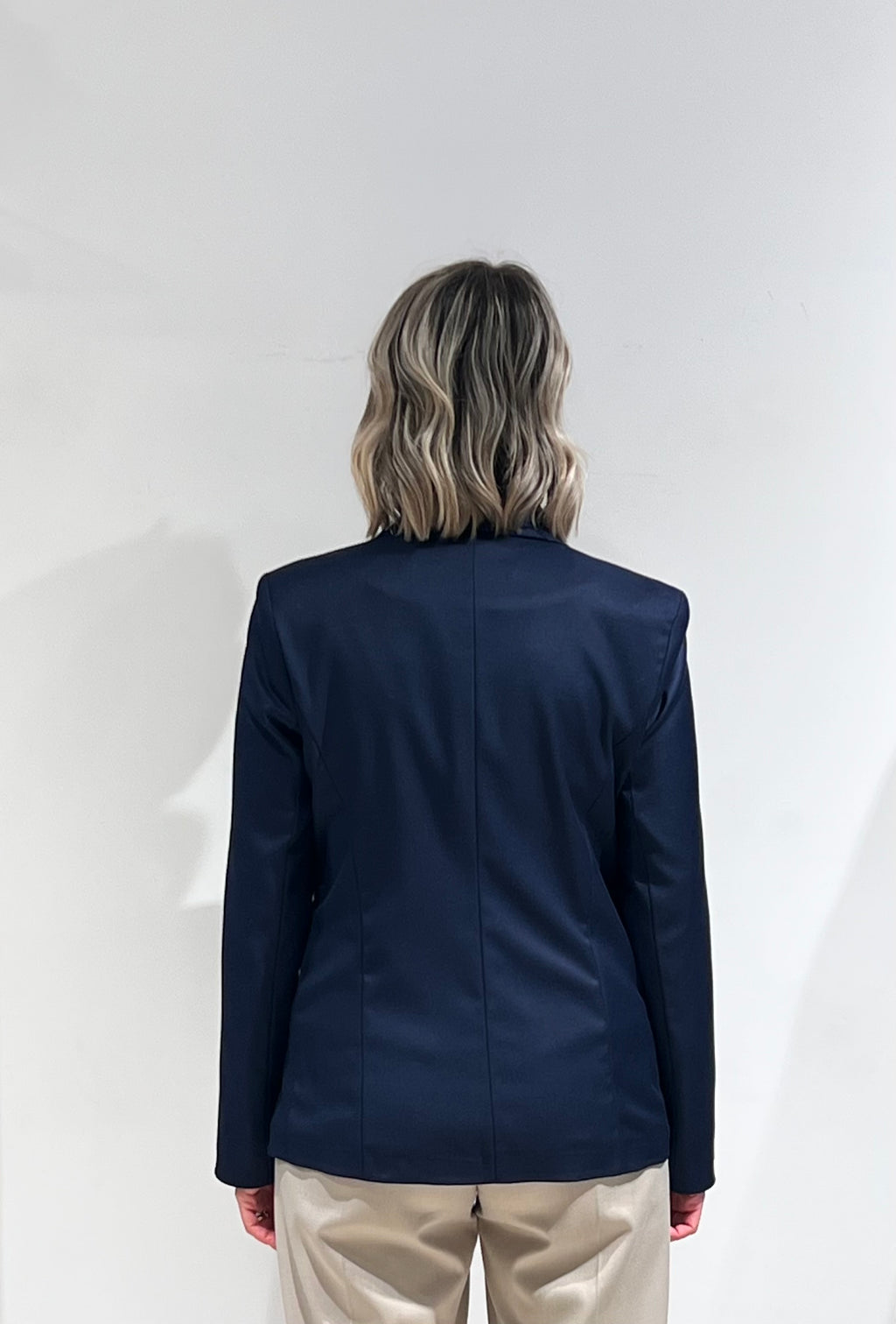 GIACCA DOPPIOPETTO CHIC ESSENZIALE BLU NAVY