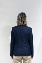 GIACCA DOPPIOPETTO CHIC ESSENZIALE BLU NAVY